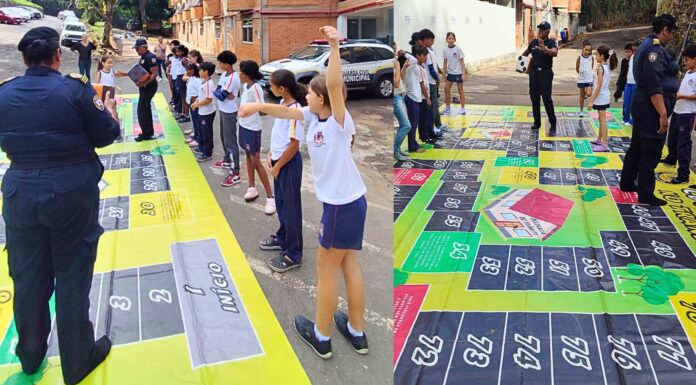 “Cuca Legal”: GCM faz dinâmica sobre segurança no trânsito em escola de Itabirito "Cuca Legal": GCM faz dinâmica sobre segurança no trânsito em escola de Itabirito