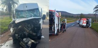 BR-356: batida entre van da saúde de Ouro Preto e carreta deixa cerca de 12 feridos perto do Alphaville BR-356: batida entre van da saúde de Ouro Preto e carreta deixa cerca de 12 feridos perto do Alphaville