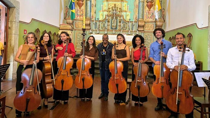 É hoje! Gruvi, o Grupo de Violoncelos da UFMG, fará 2 apresentações na Casa de Cultura, em Itabirito