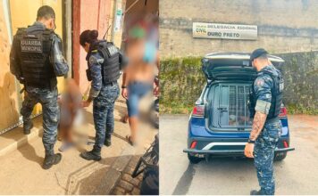 Flagrado por câmeras, homem furta a Farma e Farma de Itabirito e é pego pela GCM visivelmente alterado Itabirito: homem é preso pela GCM após furtar desodorantes da Farma e Farma