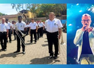 Banda Santa Cecília e Serginho Barbosa na Estação de Engenheiro Corrêa neste domingo (24) Banda Santa Cecília e Serginho Barbosa na Estação de Engenheiro Corrêa neste domingo (24)