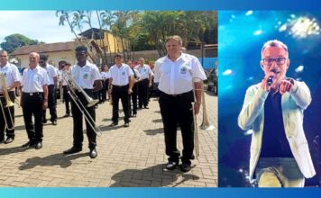 Banda Santa Cecília e Serginho Barbosa na Estação de Engenheiro Corrêa neste domingo (24) Banda Santa Cecília e Serginho Barbosa na Estação de Engenheiro Corrêa neste domingo (24)