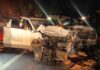 BR-356, Itabirito, Serra da Santa: 2 ficam feridos após acidente entre picape e táxi de BH BR-356, Itabirito, Serra da Santa: 2 ficam feridos após acidente entre picape e táxi de BH