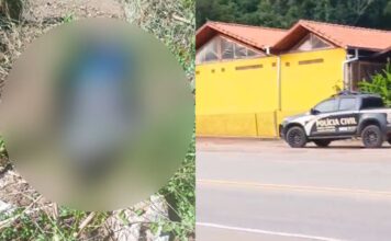 BR-356, Ouro Preto: morador diz que corpo encontrado em Amarantina tomou tiros e facadas BR-356, Ouro Preto: morador diz que corpo encontrado em Amarantina tomou tiros e facadas