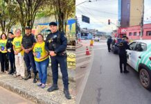 Guarda Municipal de Itabirito realiza blitz educativa durante campanha Maio Amarelo Guarda Municipal de Itabirito realiza blitz educativa durante campanha Maio Amarelo