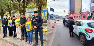 Guarda Municipal de Itabirito realiza blitz educativa durante campanha Maio Amarelo Guarda Municipal de Itabirito realiza blitz educativa durante campanha Maio Amarelo