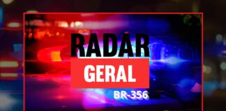 BR-356, Ouro Preto: acidente de moto e carro entre Botafogo e Bocaina deixa vítima com fratura BR-356, Ouro Preto: acidente de moto e carro entre Botafogo e Bocaina deixa vítima com fratura