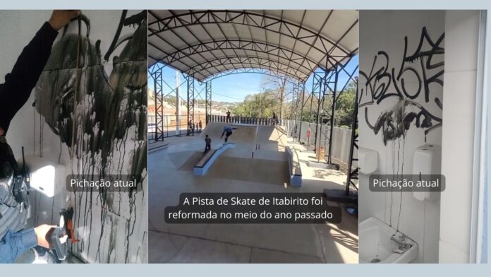 A Pista pública de Skate foi entregue reformada no meio do ano passado. A Pista pública de Skate foi entregue reformada no meio do ano passado.