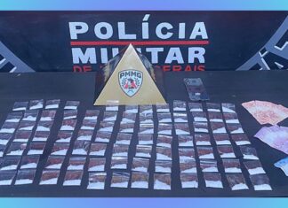 Ouro Preto: homem tenta fugir da PM para dentro de casa, mas acaba preso com 90 papelotes de cocaína Ouro Preto: homem tenta fugir da PM para dentro de casa, mas acaba preso com 90 papelotes de cocaína