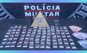 Ouro Preto: homem tenta fugir da PM para dentro de casa, mas acaba preso com 90 papelotes de cocaína Ouro Preto: homem tenta fugir da PM para dentro de casa, mas acaba preso com 90 papelotes de cocaína
