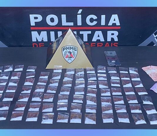 Ouro Preto: homem tenta fugir da PM para dentro de casa, mas acaba preso com 90 papelotes de cocaína Ouro Preto: homem tenta fugir da PM para dentro de casa, mas acaba preso com 90 papelotes de cocaína
