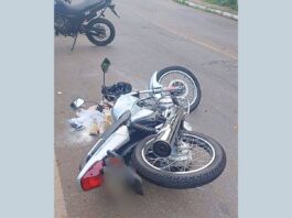GCM, Itabirito: motoqueiro sem CNH foge de blitz em alta velocidade, bate e é preso com placa clonada GCM, Itabirito: motoqueiro sem CNH foge de blitz em alta velocidade, bate e é preso com placa clonada