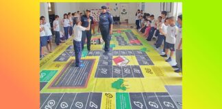 Futuro do trânsito de Itabirito: crianças da Escola Vô Dote aprendem sobre segurança em dinâmica da GCM A Guarda Civil Municipal (GCM) de Itabirito (MG), por meio do Centro Integrado de Segurança e Educação (Cinsed), esteve ontem (18/5) na Escola Municipal Vô Dote mobilizando alunos do 4º ano em aprendizado prático sobre as leis de trânsito.
