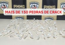Itabirito: jovem de moto cai durante fuga da PM e acaba preso com 154 pedras de crack e iPhone 15 Itabirito: jovem de moto cai durante fuga da PM e acaba preso com 154 pedras de crack e iPhone 15