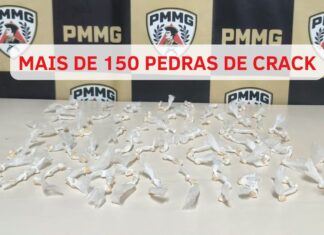 Itabirito: jovem de moto cai durante fuga da PM e acaba preso com 154 pedras de crack e iPhone 15 Itabirito: jovem de moto cai durante fuga da PM e acaba preso com 154 pedras de crack e iPhone 15