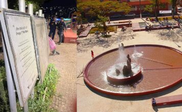 Homem danifica praça de Itabirito, é conduzido pela GCM e afirma: ‘eu estava surtando’ Homem danifica praça de Itabirito, é conduzido pela GCM e afirma: 'eu estava surtando'