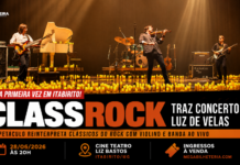 ClassRock traz concerto à luz de velas e releituras de clássicos do rock para Itabirito ClassRock, Concerto à luz de velas em Itabirito. Imagem - edição Radar Geral.