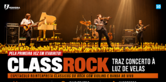 ClassRock traz concerto à luz de velas e releituras de clássicos do rock para Itabirito ClassRock, Concerto à luz de velas em Itabirito. Imagem - edição Radar Geral.