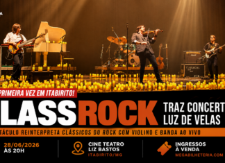 ClassRock traz concerto à luz de velas e releituras de clássicos do rock para Itabirito ClassRock, Concerto à luz de velas em Itabirito. Imagem - edição Radar Geral.