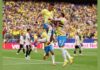 Brasil vence o Japão de virada e garante vaga nas oitavas da Copa do Mundo Casemiro celebra gol com Neymar. Foto - Lars Baron/ Getty Images via AFP