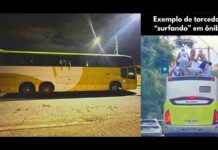 Grande BH: torcedor do Cruzeiro morre após tentar ‘surfar’ e cair de ônibus na Via Expressa Grande BH: torcedor do Cruzeiro morre após tentar 'surfar' e cair de ônibus na Via Expressa