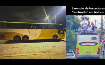 Grande BH: torcedor do Cruzeiro morre após tentar ‘surfar’ e cair de ônibus na Via Expressa Grande BH: torcedor do Cruzeiro morre após tentar 'surfar' e cair de ônibus na Via Expressa