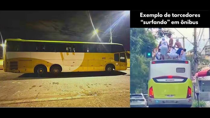 Grande BH: torcedor do Cruzeiro morre após tentar 'surfar' e cair de ônibus na Via Expressa