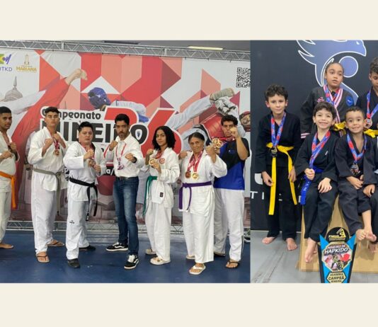 Itabirito: atletas da Sport Defense conquistam 1º lugar no Mineiro de Hapkido e 34 medalhas no Taekwondo Itabirito: atletas da Sport Defense conquistam 1º lugar no Mineiro de Hapkido e 34 medalhas no Taekwondo