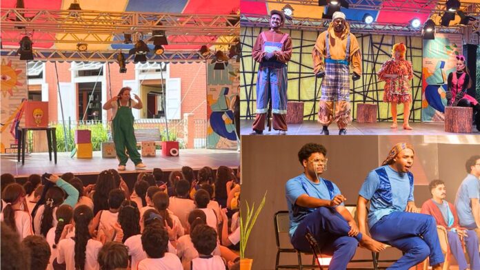 Festival de Teatro e Feira do Livro movimentam a Praça da Estação, em Itabirito Festival de Teatro e Feira do Livro movimentam a Praça da Estação, em Itabirito