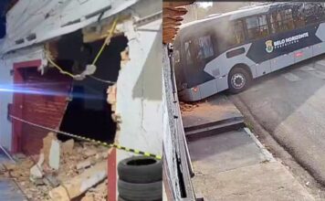 Bar atingido por ônibus desaba 2 dias após acidente em Belo Horizonte; VEJA VÍDEO Bar atingido por ônibus desaba dois dias após acidente em Belo Horizonte; VEJA VÍDEO