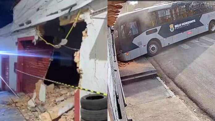 Bar atingido por ônibus desaba dois dias após acidente em Belo Horizonte; VEJA VÍDEO Bar atingido por ônibus desaba dois dias após acidente em Belo Horizonte; VEJA VÍDEO