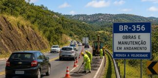 BR-356 terá obras em Itabirito e Nova Lima; motoristas devem ficar atentos ao “Pare e Siga” BR-356 terá obras em Itabirito e Nova Lima; motoristas devem ficar atentos ao "Pare e Siga"