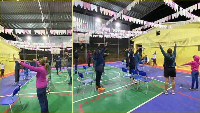 São Gonçalo do Bação agora tem pilates grátis — Fotos: Divulgação São Gonçalo do Bação agora tem pilates grátis — Fotos: Divulgação