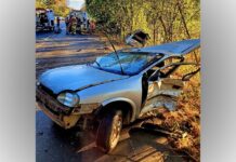 Choque entre carros deixa 1 morto e 5 feridos na MGC-135 Choque entre carros deixa 1 morto e 5 feridos na MGC-135