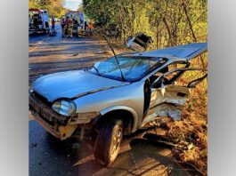 Choque entre carros deixa 1 morto e 5 feridos na MGC-135 Choque entre carros deixa 1 morto e 5 feridos na MGC-135