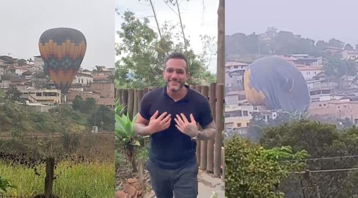 Em vídeo, piloto do balão que pousou em Itabirito fala sobre o assunto: ‘Foi tudo em ordem’ Em vídeo, piloto do balão que pousou em Itabirito fala sobre o assunto: ‘Foi tudo em ordem’