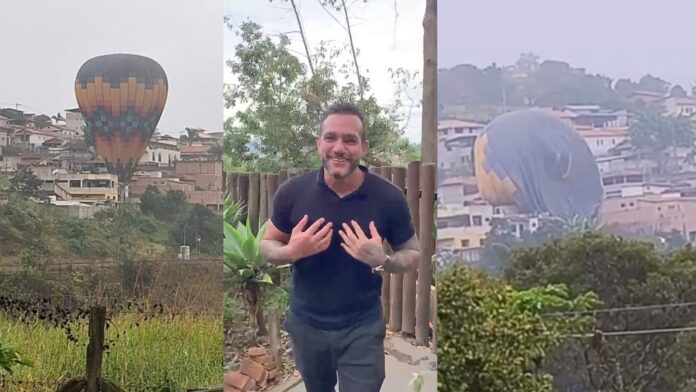 Em vídeo, piloto do balão que pousou em Itabirito fala sobre o assunto: ‘Foi tudo em ordem’ Em vídeo, piloto do balão que pousou em Itabirito fala sobre o assunto: ‘Foi tudo em ordem’