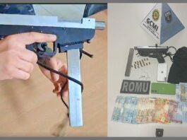 GCM prende 2 e apreende submetralhadora, drogas e mais de R$ 1,1 mil no São José em Itabirito GCM prende 2 e apreende submetralhadora, drogas e mais de R$ 1,1 mil no São José em Itabirito