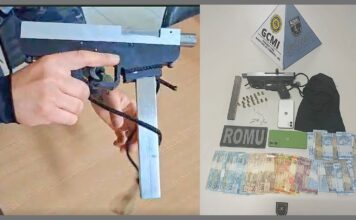 GCM prende 2 e apreende submetralhadora, drogas e mais de R$ 1,1 mil no São José em Itabirito GCM prende 2 e apreende submetralhadora, drogas e mais de R$ 1,1 mil no São José em Itabirito