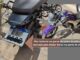 Itabirito: inabilitado tapa placa da moto com isolante, foge de PC à paisana e bate em carro; GCM acionada Itabirito: inabilitado tapa placa da moto com isolante, foge de PC à paisana e bate em carro; GCM acionada