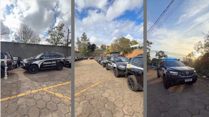 Mariana está entre as 35 cidades contempladas com novas viaturas da Polícia Civil