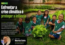 Enfrentar a crise climática é proteger a infância