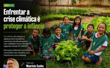 Enfrentar a crise climática é proteger a infância