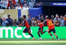 Copa do Mundo 2026: Espanha vence a Argentina na prorrogação e conquista o bicampeonato Ferran Torres comemora o gol que garantiu a vitória da Espanha sobre a Argentina na final da Copa do Mundo de 2026 — Foto: REUTERS/Agustin Marcarian