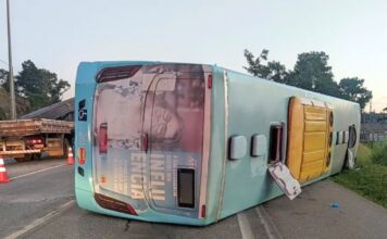 Motorista ameaçou tombar ônibus ou passou mal? Investigação apura acidente na BR-040 Motorista ameaçou tombar ônibus ou passou mal? Investigação apura acidente na BR-040