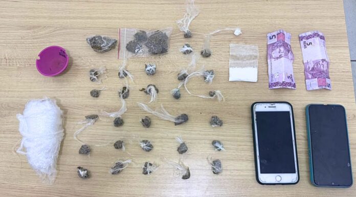 Ouro Preto: 2 homens são presos com cocaína e maconha no Lagoa Ouro Preto: 2 homens são presos com cocaína e maconha no Lagoa