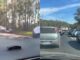 Jardim Canadá: batida entre veículos deixa carro de rodas para cima na BR-040; VEJA VÍDEO Jardim Canadá: batida entre veículos deixa carro de rodas para cima na BR-040; 1 ferido