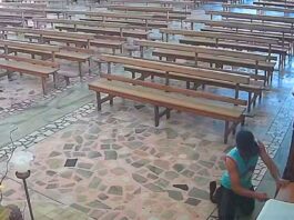 Após fingir oração, homem abre caixa e furta donativos de igreja em Minas Gerais; VEJA VÍDEO Após fingir oração, homem abre caixa e furta donativos de igreja em Minas Gerais; VEJA VÍDEO