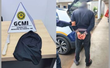 Itabirito: em tentativa de roubo, homem aponta faca para pescoço de idosa; populares percebem e GCM é acionada Itabirito: usando uma faca, homem é preso pela GCM após tentar roubar idosa na Praça São Sebastião