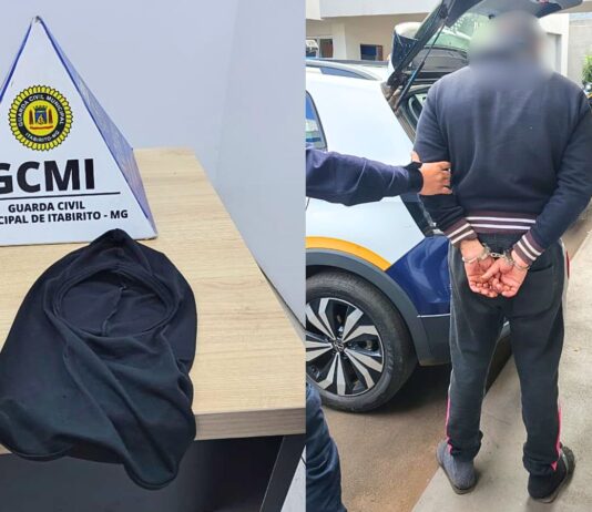 Itabirito: em tentativa de roubo, homem aponta faca para pescoço de idosa; populares percebem e GCM é acionada Itabirito: usando uma faca, homem é preso pela GCM após tentar roubar idosa na Praça São Sebastião